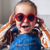 Babymocs solbriller - Rød